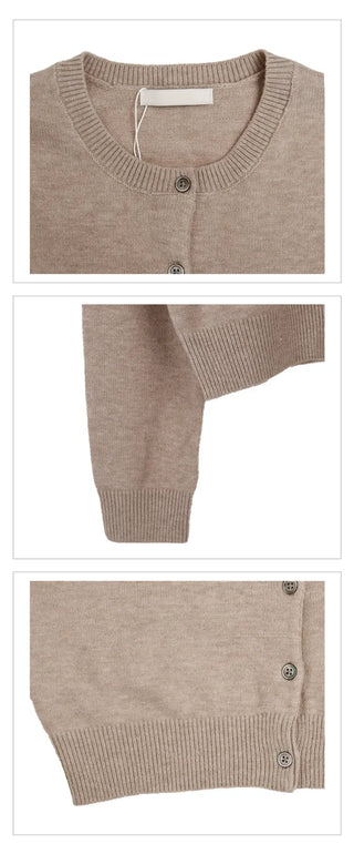 Alvin Round Knit Cardigan