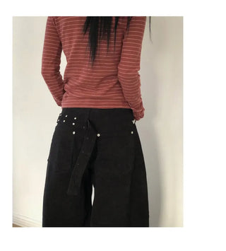 Carrie Studded Cotton Balloon Pants