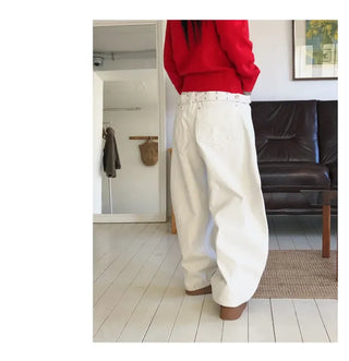 Carrie Studded Cotton Balloon Pants