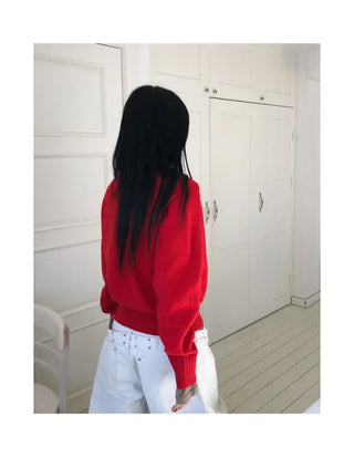 Carrie Studded Cotton Balloon Pants