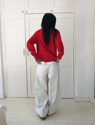 Carrie Studded Cotton Balloon Pants