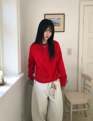 Carrie Studded Cotton Balloon Pants
