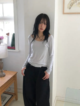 Carrie Studded Cotton Balloon Pants