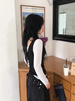 Carrie Studded Cotton Balloon Pants