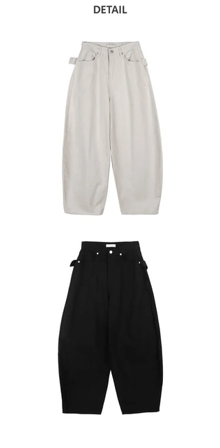 Carrie Studded Cotton Balloon Pants
