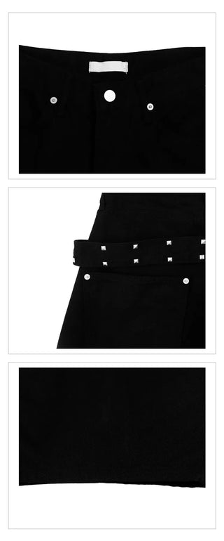 Carrie Studded Cotton Balloon Pants