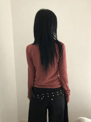 Carrie Studded Cotton Balloon Pants