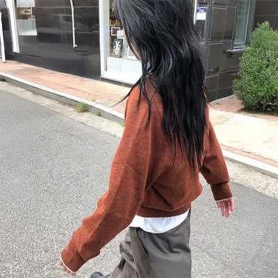 Hayes Loose V-neck Knit