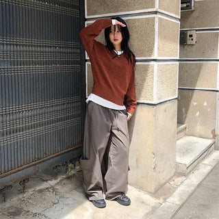 Cotton Folding Cargo Pants