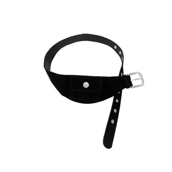 Suede Pocket Belt