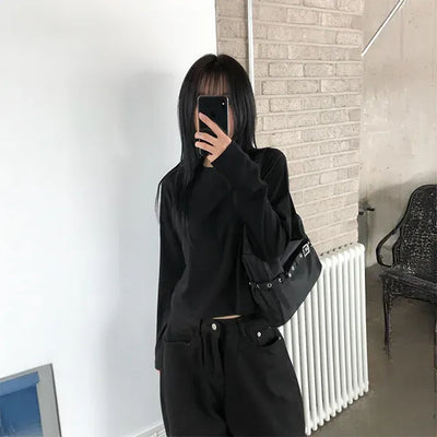 Easy Crop Round Long Sleeve