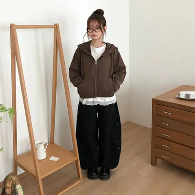 Adele Studded Wide Pants