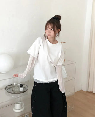 Adele Studded Wide Pants