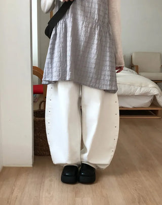 Adele Studded Wide Pants
