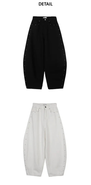Adele Studded Wide Pants