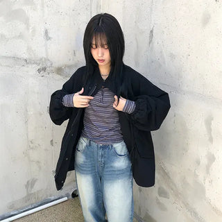 Washed Half Field Jacket
