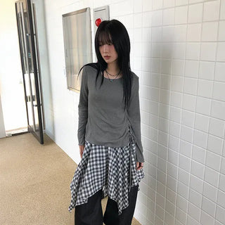 String Pigment Long Sleeve