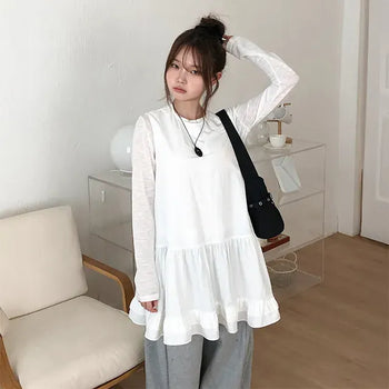 Tiered Layered Midi Dress