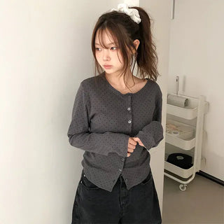 Softy Dot Cardigan