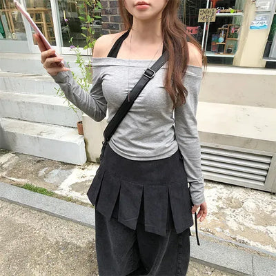 Devil Halter Long Sleeve