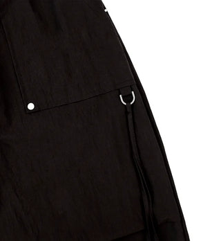 Rivet Pintuck Point Nylon String Banding Pants