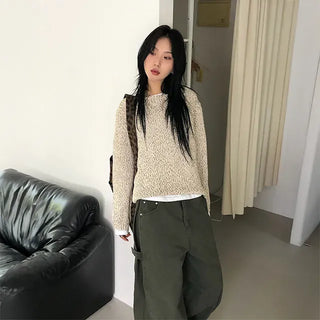 Boca Round Loose Knit