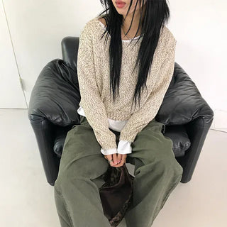 Boca Round Loose Knit