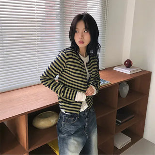 Russ Stripe Cardigan
