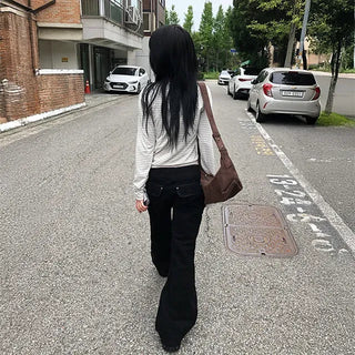 Butterfly Loose Flare Pants