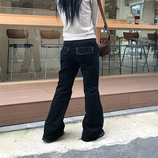 Butterfly Loose Flare Pants
