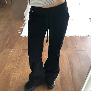 Butterfly Loose Flare Pants