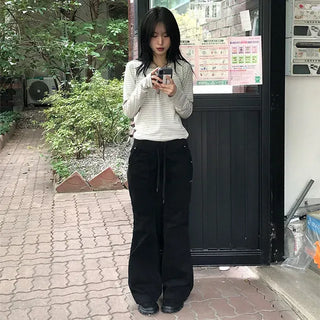 Butterfly Loose Flare Pants