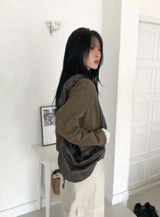 Weathered Washed Short Jacket