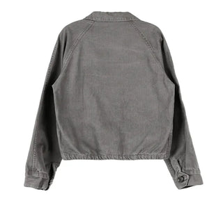 Weathered Washed Short Jacket