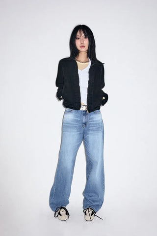 Weathered Washed Short Jacket