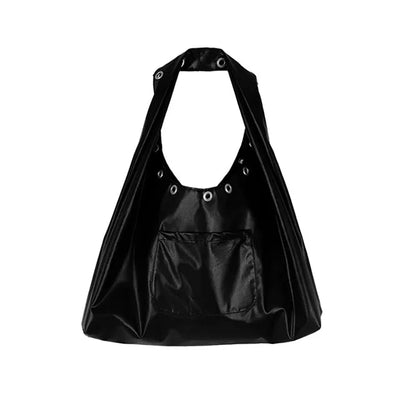 Luster Eyelet Shoulder Bag