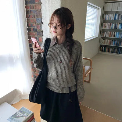 Melo Round Knit
