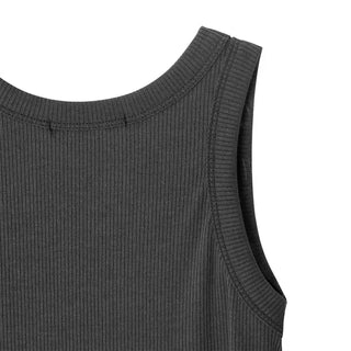 Daily U-neck Ribbed Sleeveless