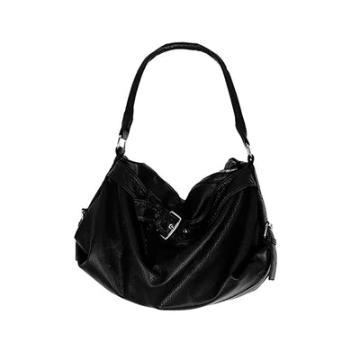 Vintage Buckle Shoulder Bag