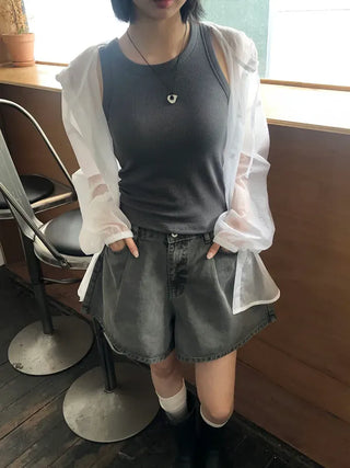 See-through Over-the-Face Windbreaker