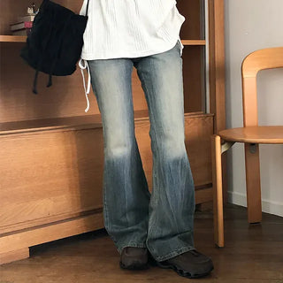 Raw Sea and Flare Jeans