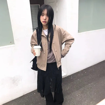 Penny Button Blouson