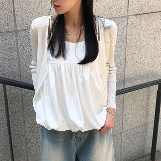 Summer V-neck See-through Cardigan