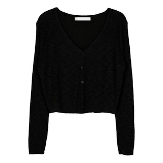 Summer V-neck See-through Cardigan