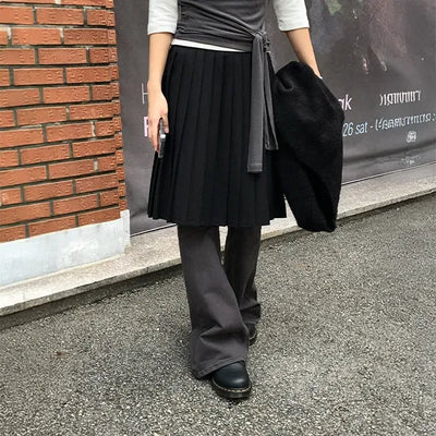 Sain Pleated Midi Skirt