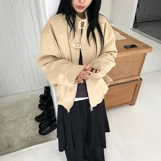 Harrington Button Jacket
