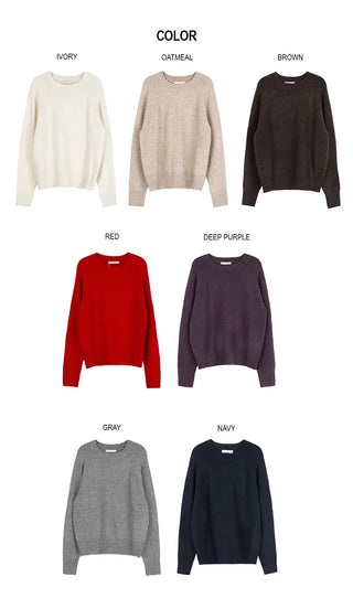 Jude Wool Round Knit