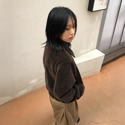 Voluminous Corduroy Jumper