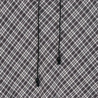 Check String H-Line Maxi Long Skirt