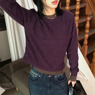 Deca Brushed Fleece Crop Knit